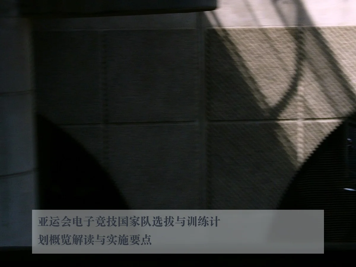 亚运会电子竞技国家队选拔与训练计划概览解读与实施要点